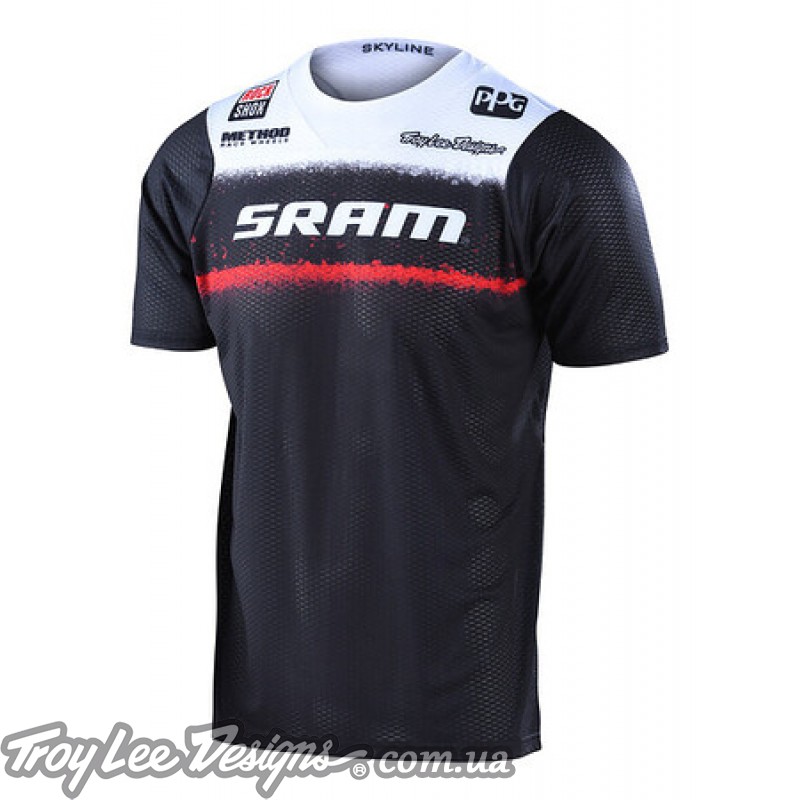 Джерсі TLD SKYLINE AIR SS JERSEY [SRAM ROOST BLACK] 